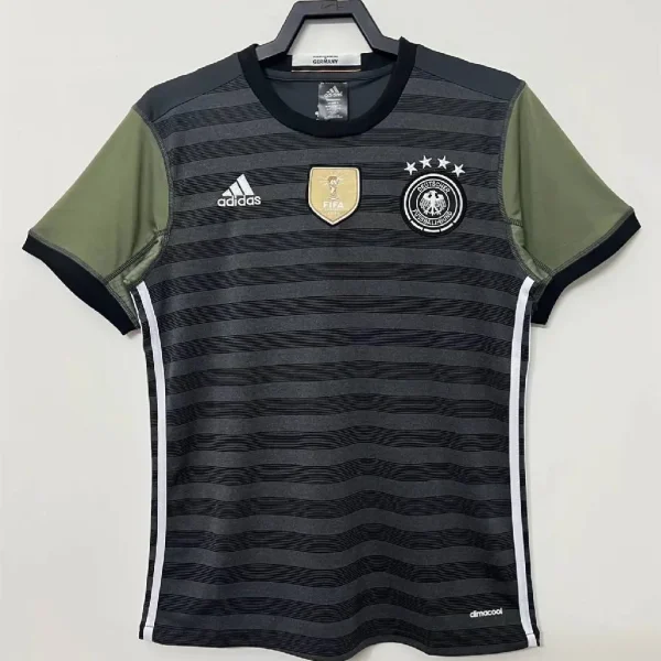 Germany 2016 Euro Cup Away Retro Jersey