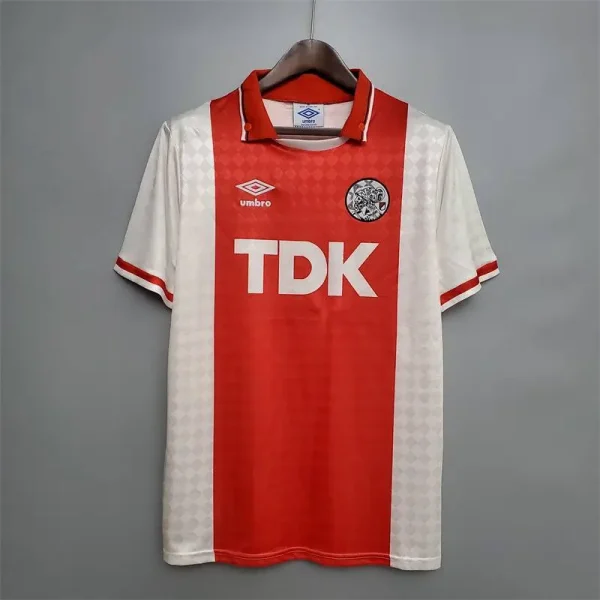 Ajax 1989/90 Home Retro Jersey