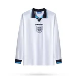 England 1996/97 Home Long Sleeves Retro Jersey