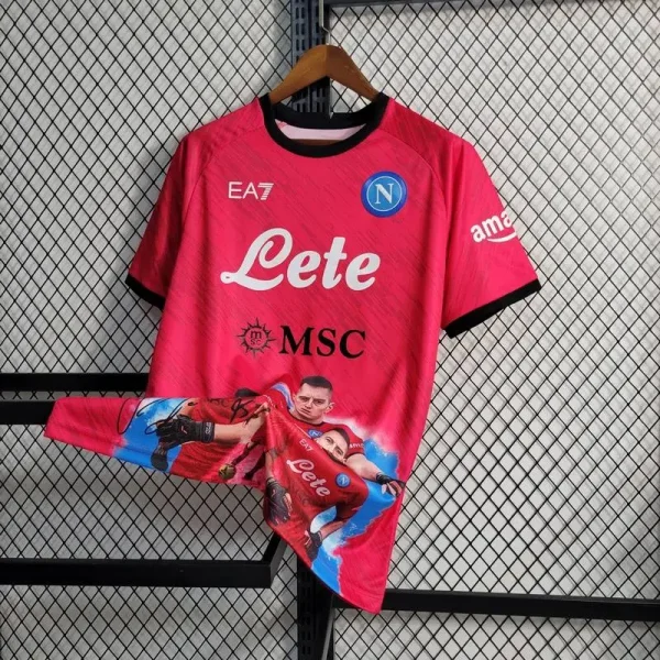 Napoli 2023/24 Champion Edition Jersey Red