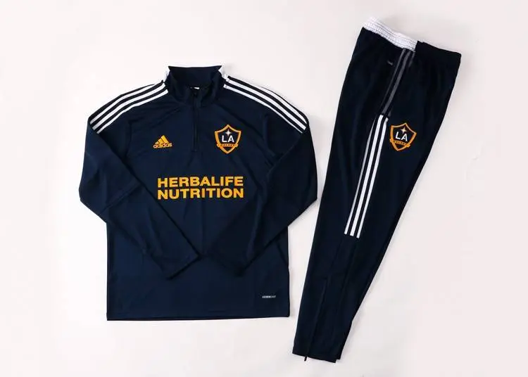 LA Galaxy 2021-22 Half-Zip Tracksuit Blue