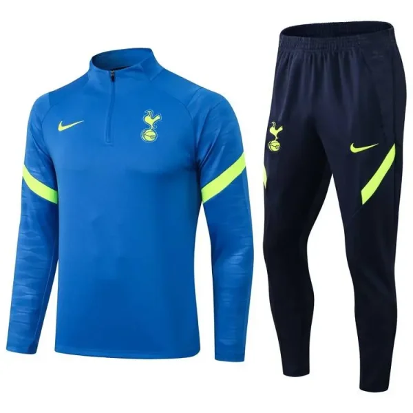 Tottenham Hotspur 2021-22 Half-Zip Tracksuit Blue