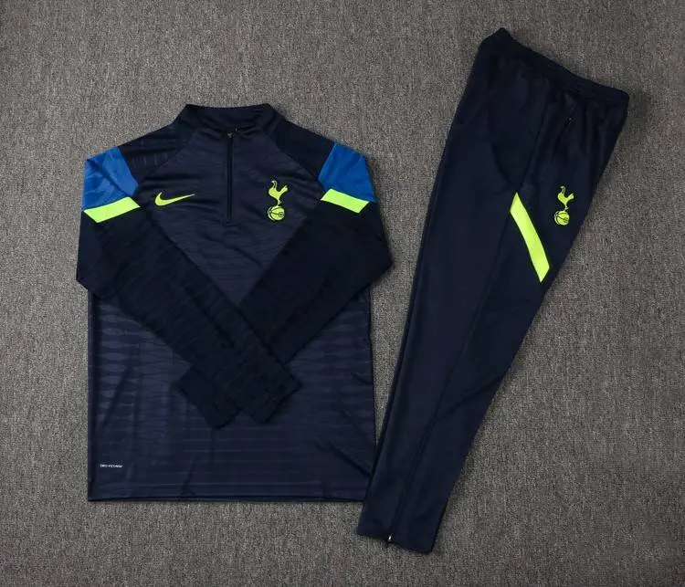 Tottenham Hotspur 2021-22 Half-Zip Tracksuit Navy