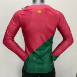 Portugal 2022/23 Home Long Sleeves Player Version Jersey