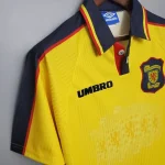 Scotland 1996/98 Yellow Retro Jersey