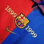 Barcelona 1899/1999 100th Anniversary Edition Long Sleeves Retro Jersey