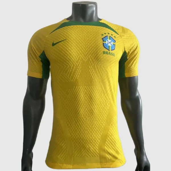 Brazil 2022 Training  - Yellow Player Version Jersey