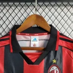 AC Milan 1998/99 Home Retro Jersey