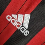 AC Milan 2013/14 Home Long Sleeves Retro Jersey