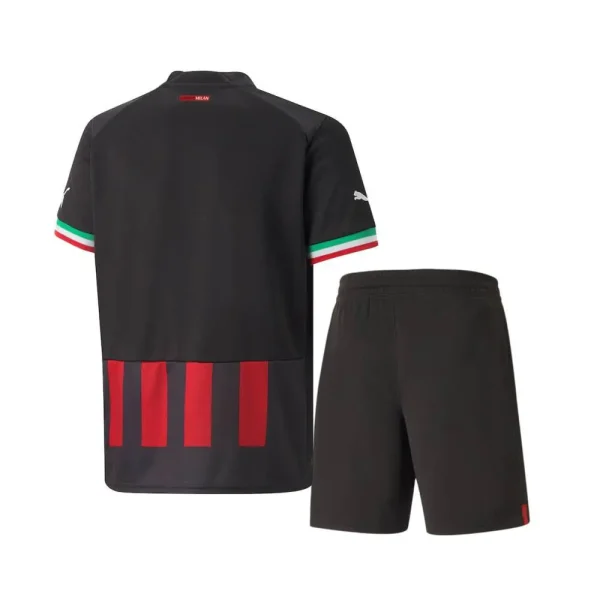AC Milan 2022/23 Home Kids Jersey And Shorts Kit
