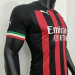 AC Milan 2022/23 Home Player Version Jersey