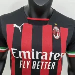 AC Milan 2022/23 Home Player Version Jersey