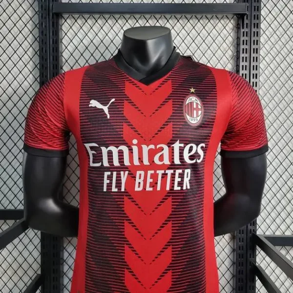 AC Milan 2023/24 Home Player Version Jersey