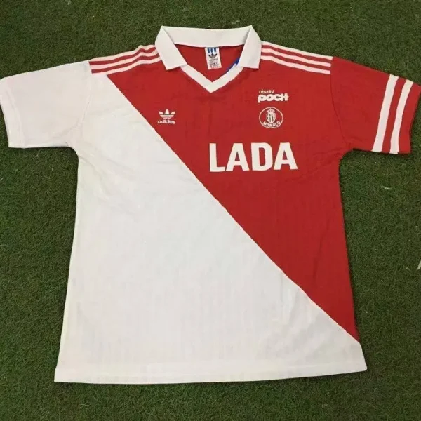 AS Monaco 1990-1991 Home Retro Jersey