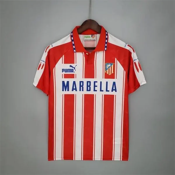 Atletico Madrid 1994/95 Home Retro Jersey