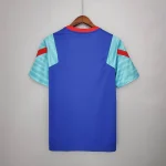 Barcelona 2021/22 Pre-Match Training Jersey Blue