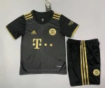 Bayern Munich 2021/22 Away Kids Jersey And Shorts Kit