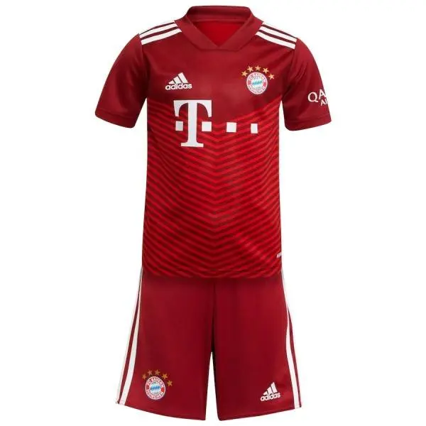 Bayern Munich 2021/22 Home Kids Jersey And Shorts Kit