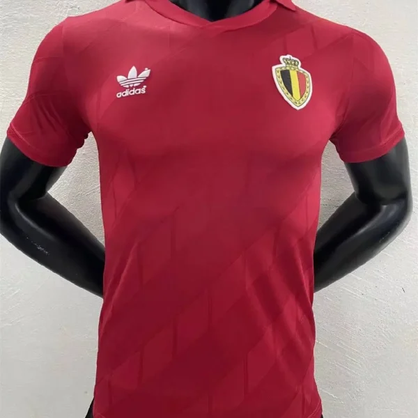 Belgium 1986 World Cup Home Retro Jersey