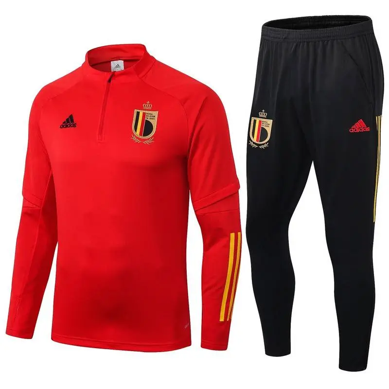 Belgium 2021-22 Half-zip Tracksuit Red