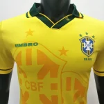 Brazil 1994 World Cup Home Retro Jersey