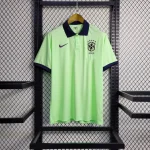 Brazil 2023/24 Light Green Polo Jersey