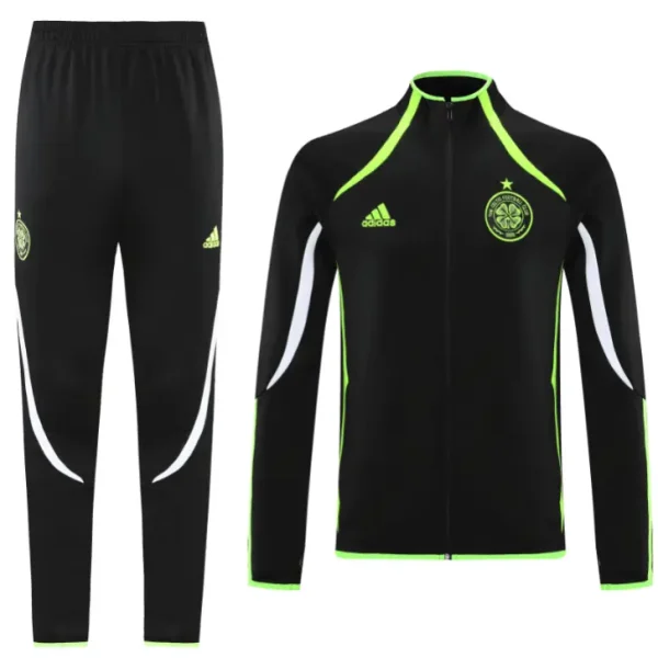 Celtic 2021-22 Teamgeist Jacket Tracksuit  Black