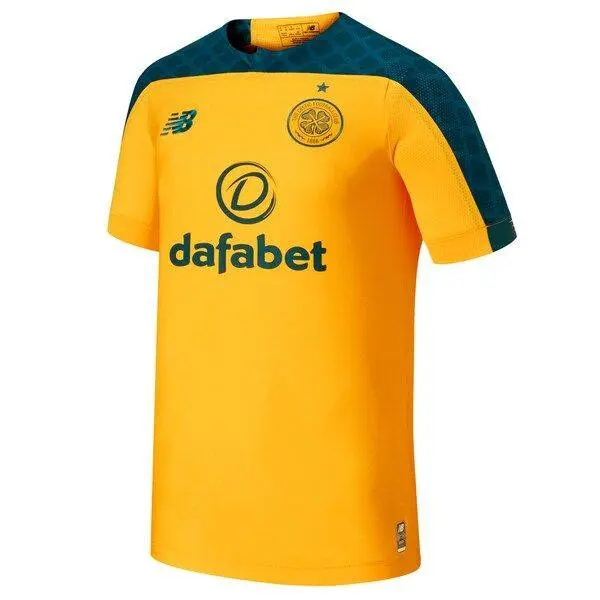 Celtic New Balance 2019/20 Away Replica Jersey - Gold