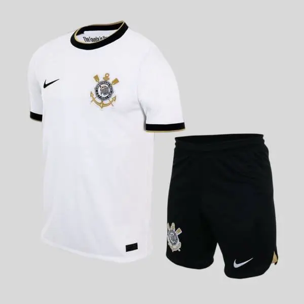 Corinthians 2022 Home Kids Jersey And Shorts Kit