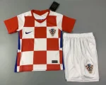 Croatia 2021 Home Kids Jersey And Shorts Kit