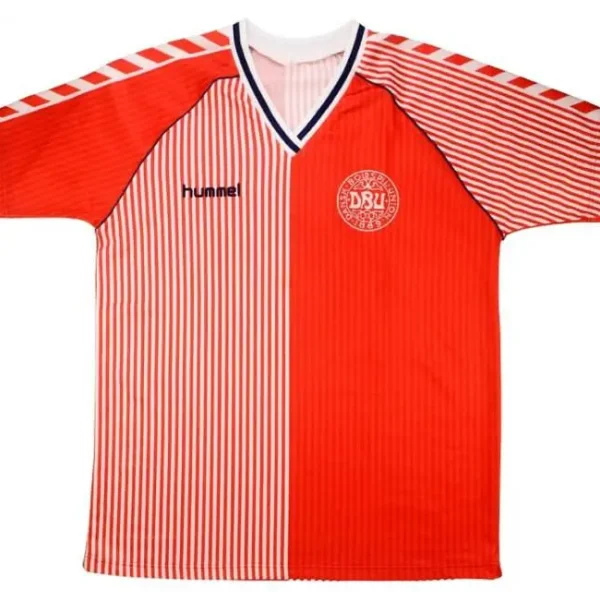 Denmark 1986 Home Retro Jersey