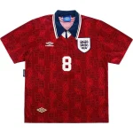 England 1994/95 Away Gascoigne Retro Jersey