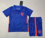 England 2021 Away Kids Jersey And Shorts Kit