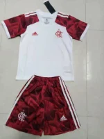 Flamengo 2021 Away Kids Jersey And Shorts Kit