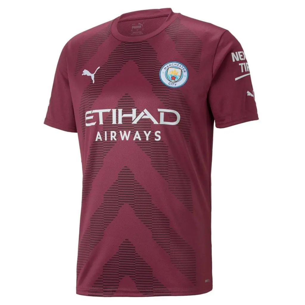 Manchester City 2022/23 Goalkeeper Player Version Jersey