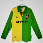 Manchester United 1992/94 Third Long Sleeves Retro Jersey