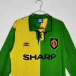 Manchester United 1992/94 Third Long Sleeves Retro Jersey