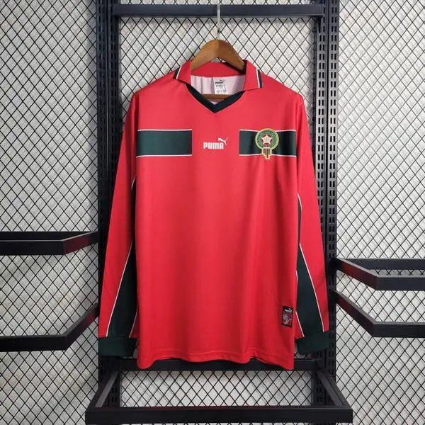 Morocco 1998 Third Long-sleeved Retro Jersey