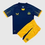 Newcastle United 2022/23 Away Kids Jersey And Shorts Kit