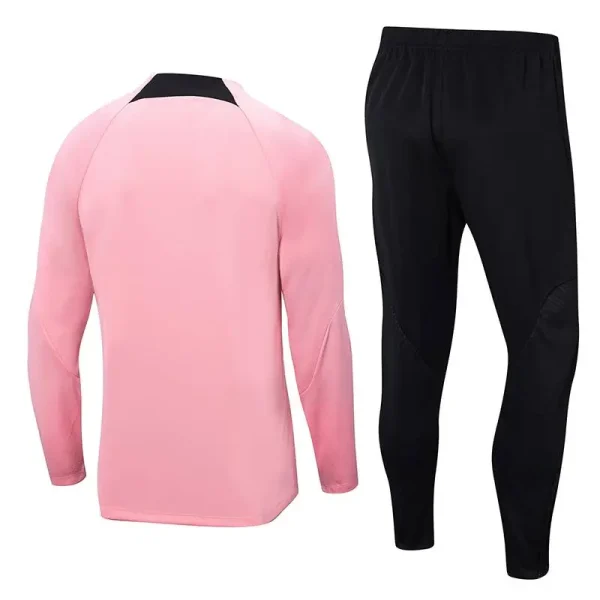 Paris Saint-Germain 2022-23 Half-zip Tracksuit Pink