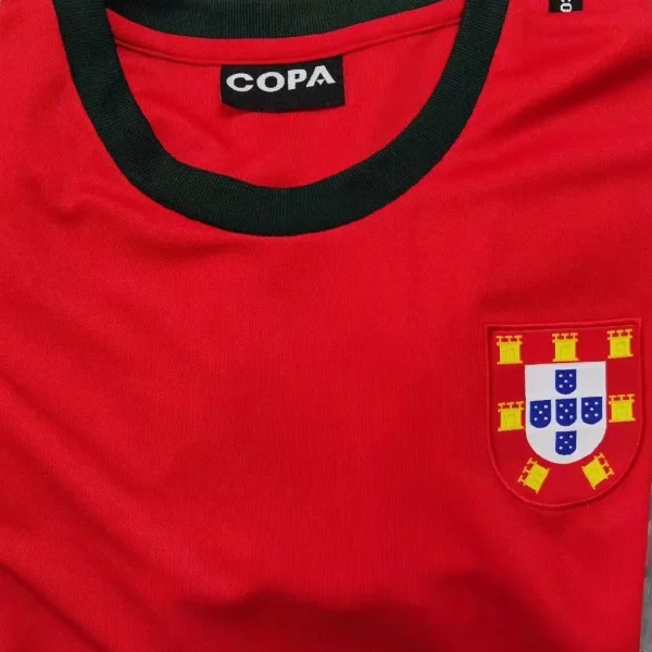 Portugal 1966 Home Retro Jersey