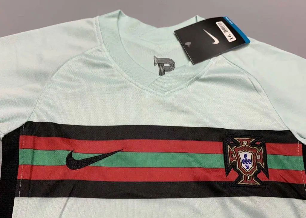 Portugal 2021 Away Kids Jersey And Shorts Kit