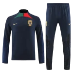 Portugal 2022-23 Half-zip Tracksuit Black