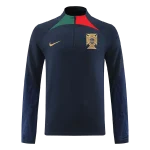 Portugal 2022-23 Half-zip Tracksuit Black