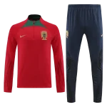 Portugal 2022-23 Half-zip Tracksuit Red