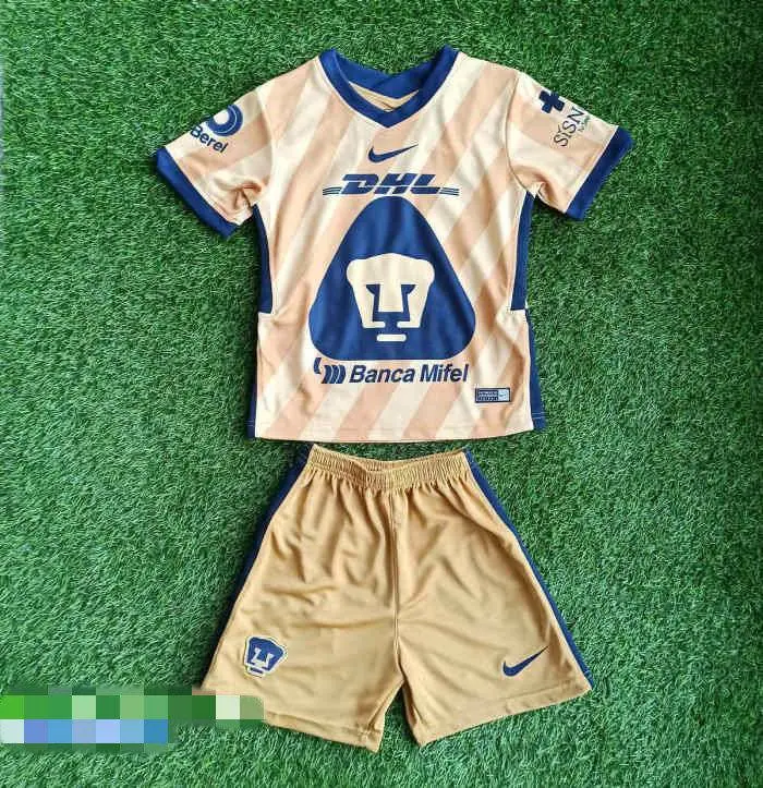 Pumas UNAM 2021 Third Kids Jersey And Shorts Kit