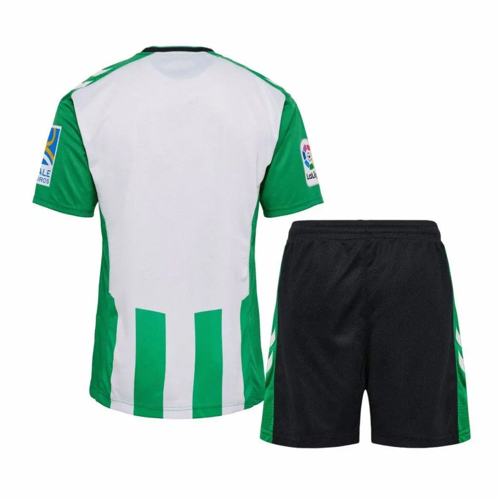 Real Betis 2022/23 Home Kids Jersey And Shorts Kit