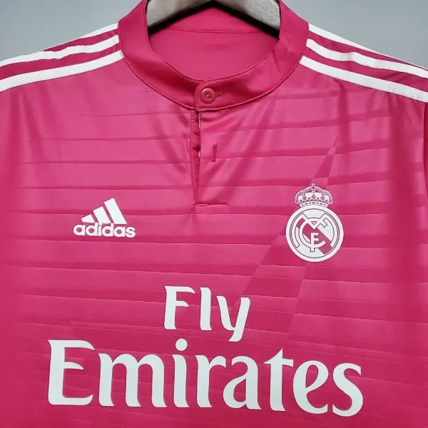 Real Madrid 2014/15 Away Long Sleeve Retro Jersey