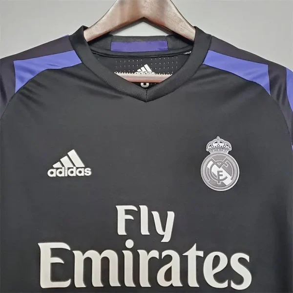 Real Madrid 2015/16 Third Away Long Sleeve Retro Jersey