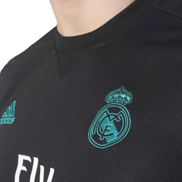 Real Madrid 2017/18 Away Long Sleeves Retro Jersey